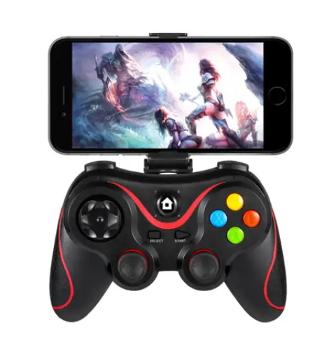 V8 Wireless Bluetooth Gaming Controller with Ergonomic Design for PC